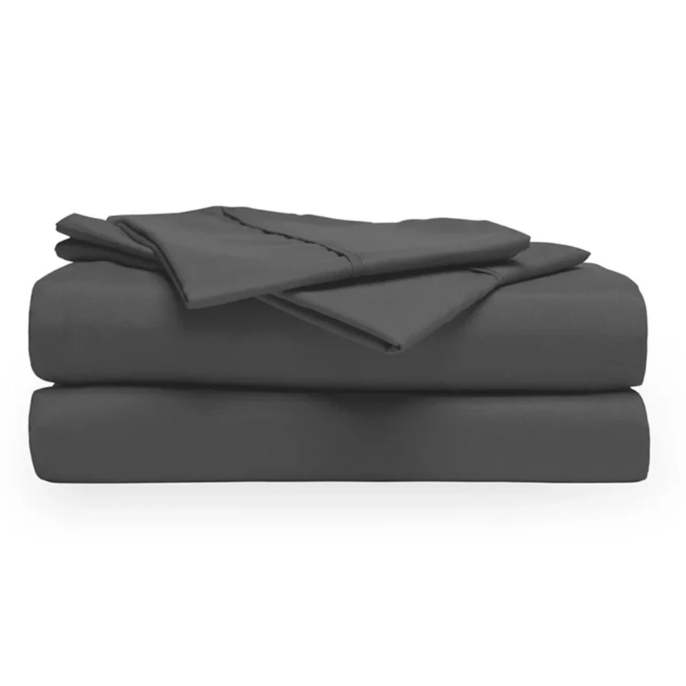 Hibernate 1800 Threadlux Series Deep Pocket King Size Sheet & Pillowcase Set NIP
